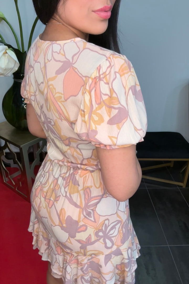 Flower Power Mini Dress