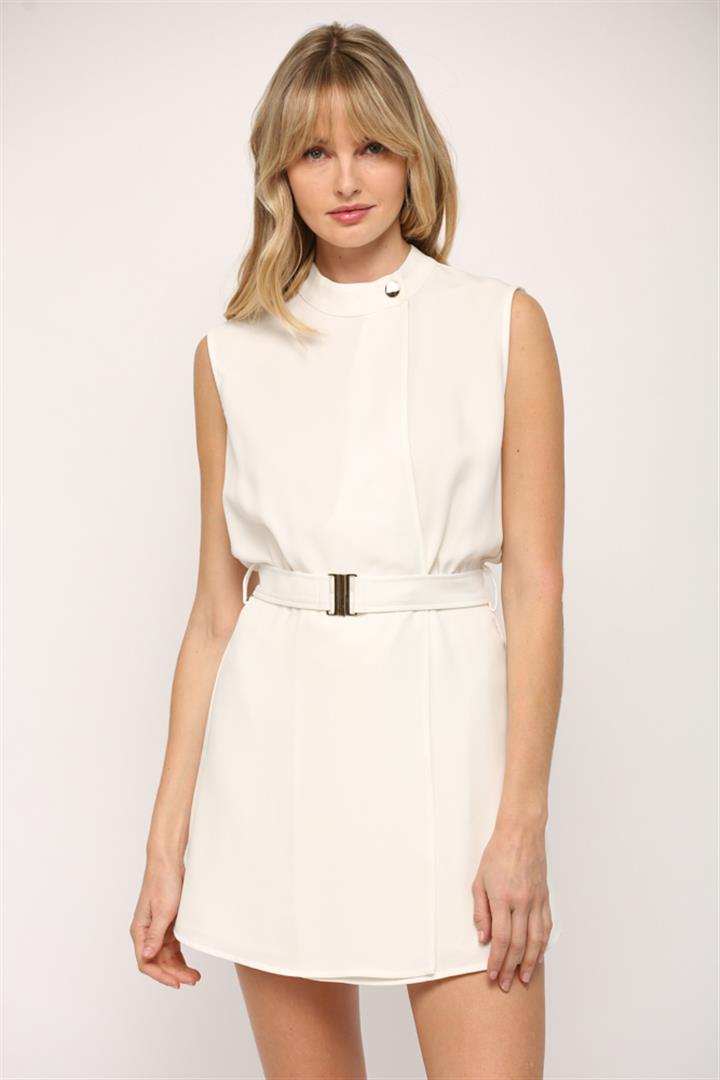 Miami Bound White Romper